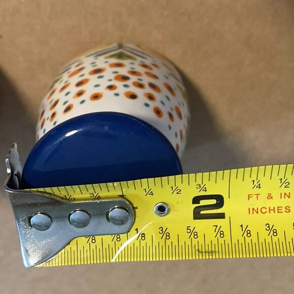 Polemedia Spring Flowers Polish Pottery Salt Pepper Multicolor  Floral Ceramic - Picture 8 of 11